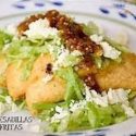 Comida quesadillas fritas
