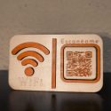 Exhibidor "Wifi Scan" para casa u oficina con imán