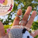 Llavero tlacuache a crochet