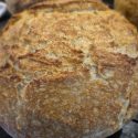 Pan de masa madre hogaza