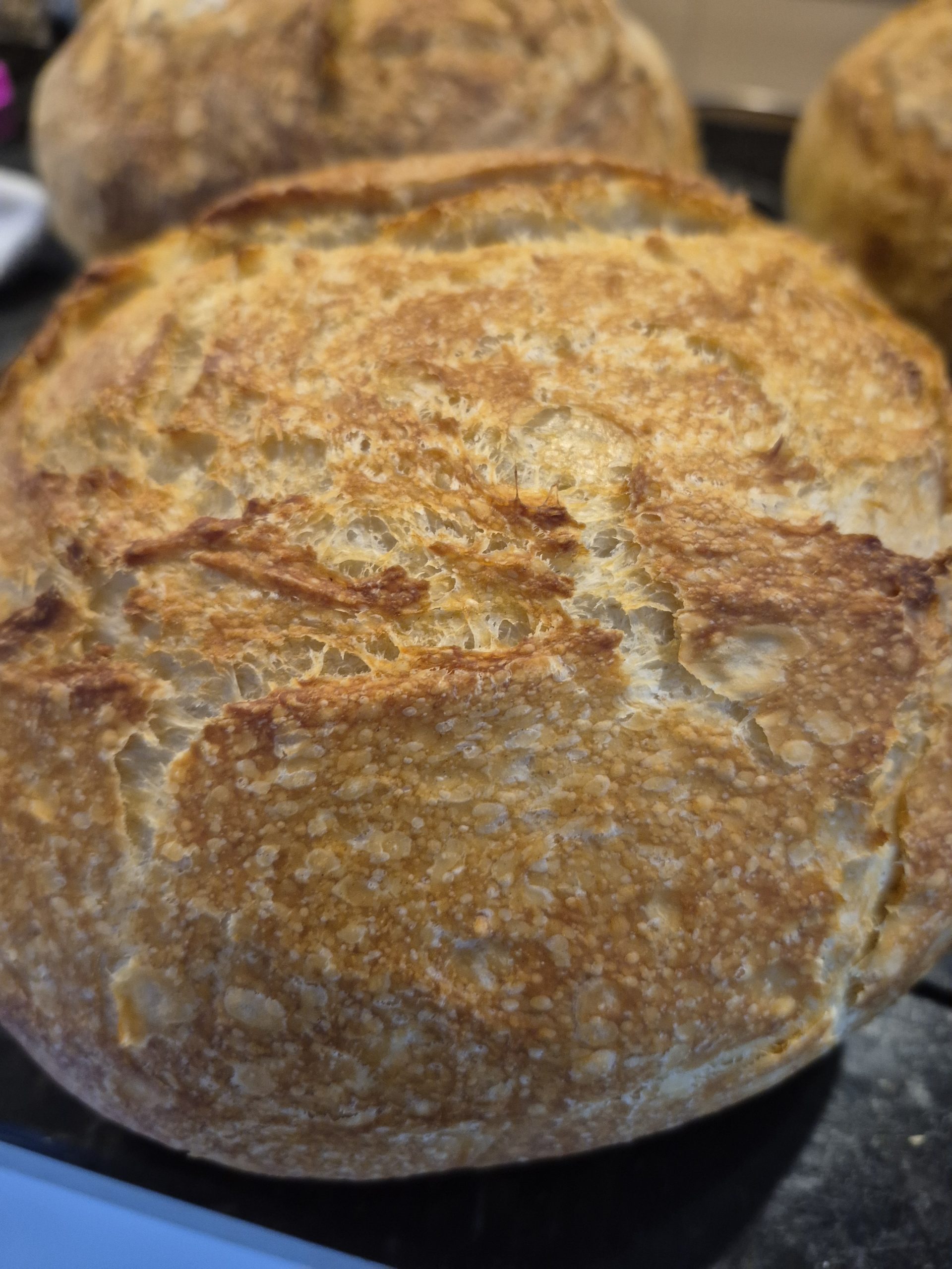Pan de masa madre hogaza