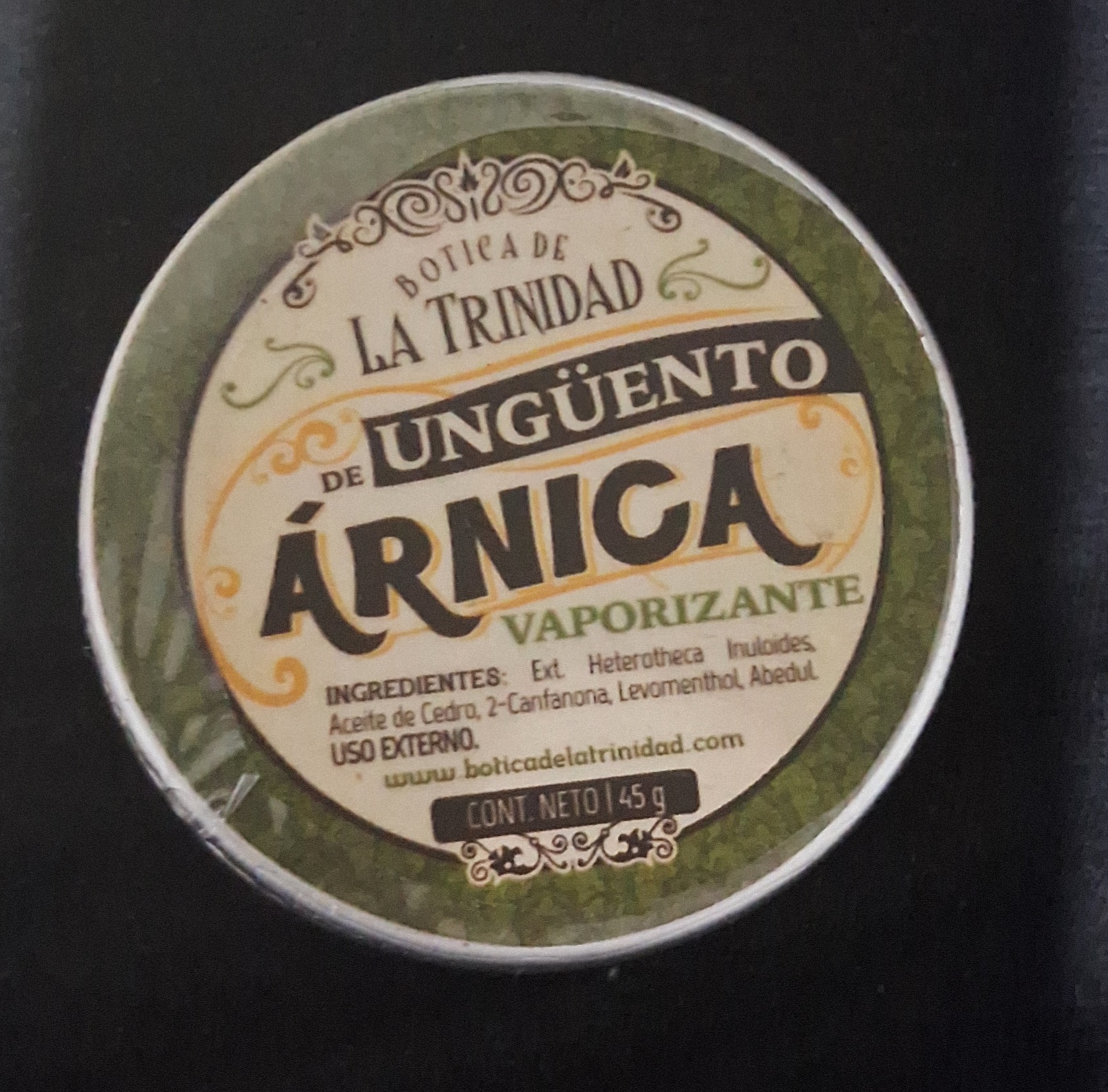 Unguento de arnica