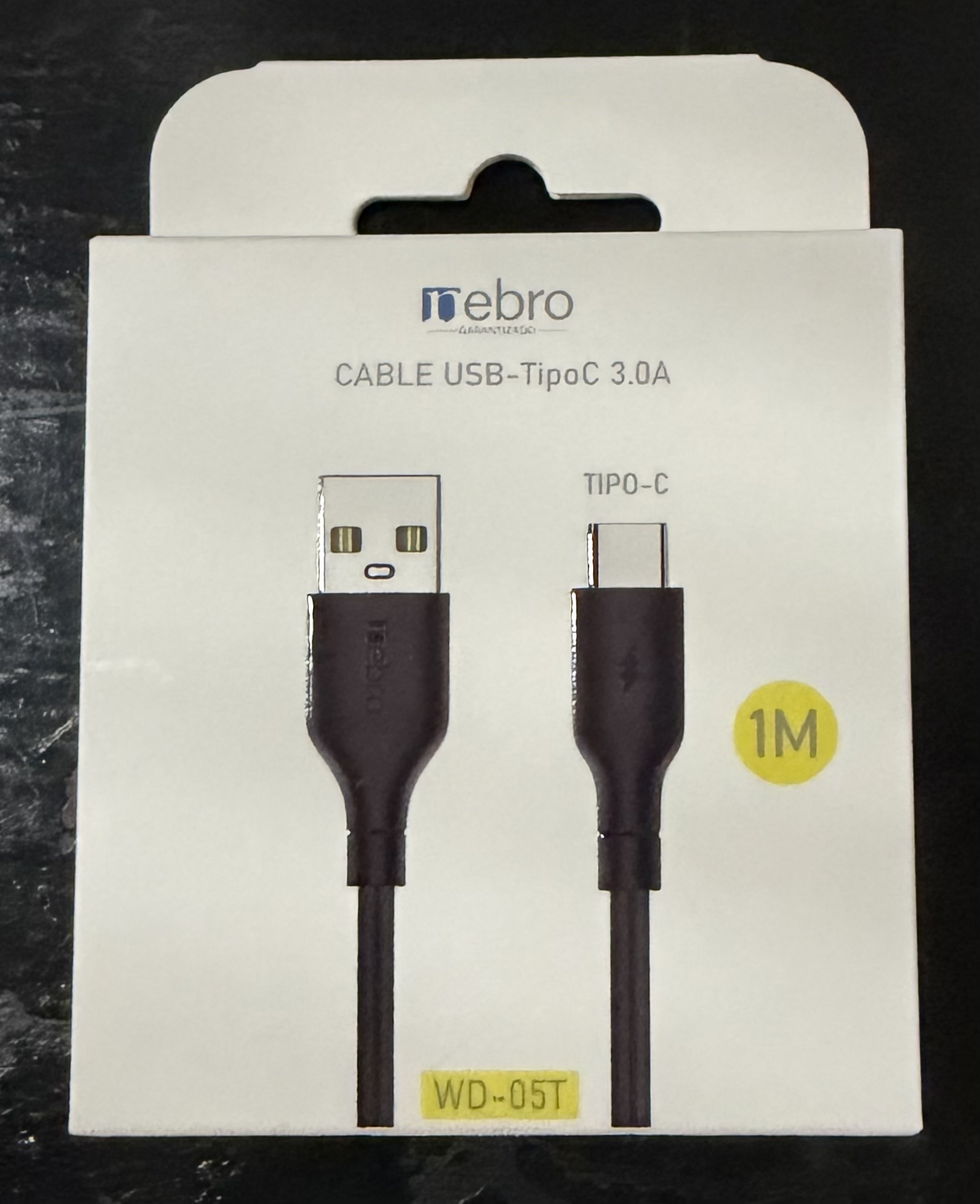 NEBRO WD-05T Cargador USB -Tipo C 1M